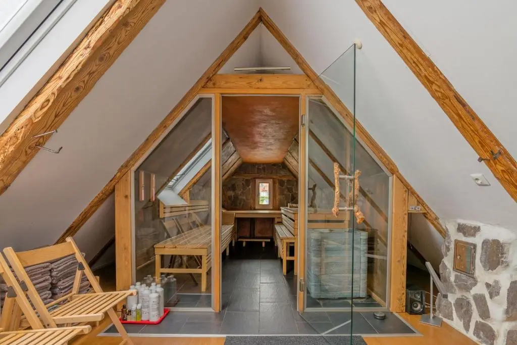 Großes Ferienhaus mit Sauna, Grill, Garten, Kaminofen – Zum Kuckuck