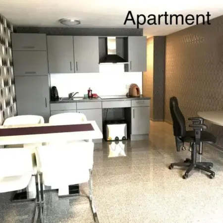 Hotel Mythos „rooms with kitchenette- apartments with kitchen“