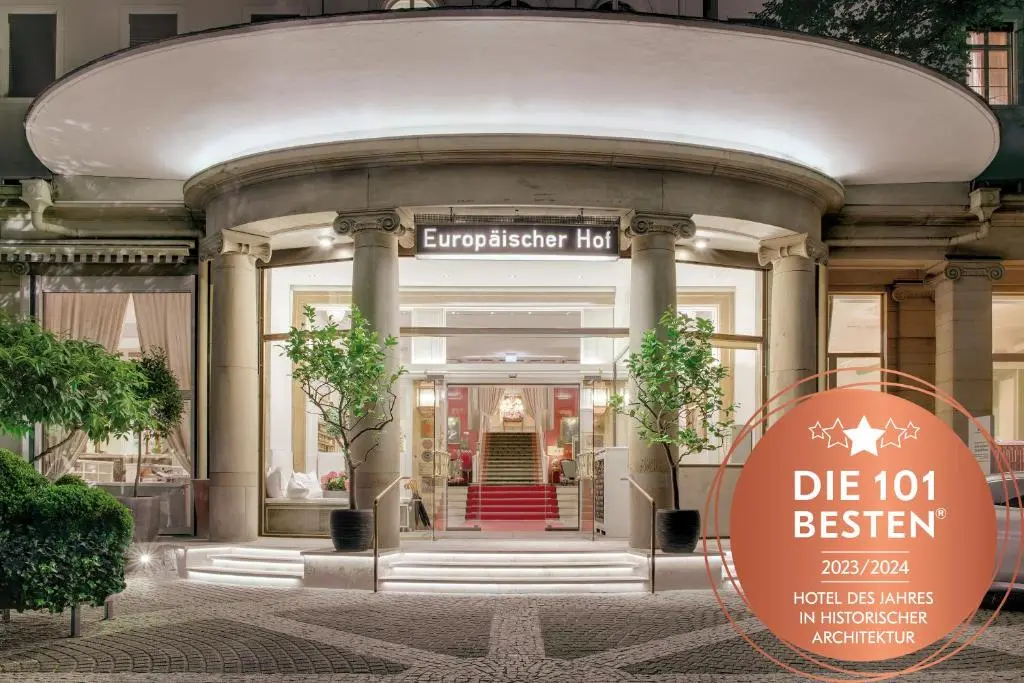 Hotel Europäischer Hof Heidelberg, Bestes Hotel Deutschlands in historischer
Architektur