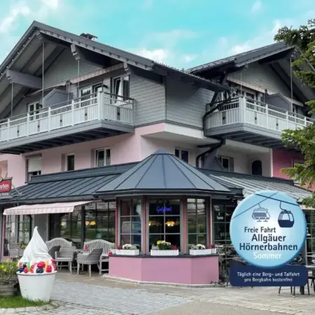 Vintage Hotel Charivari- Sommer Hörnerbahnen kostenlos mit Restaurant