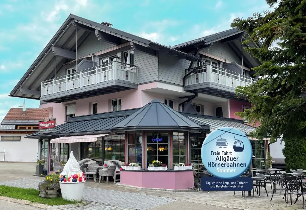 Vintage Hotel Charivari- Sommer Hörnerbahnen kostenlos mit Restaurant