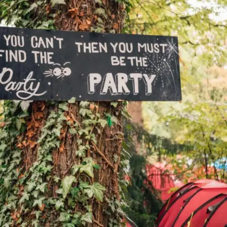 Oktoberfest Party Camping