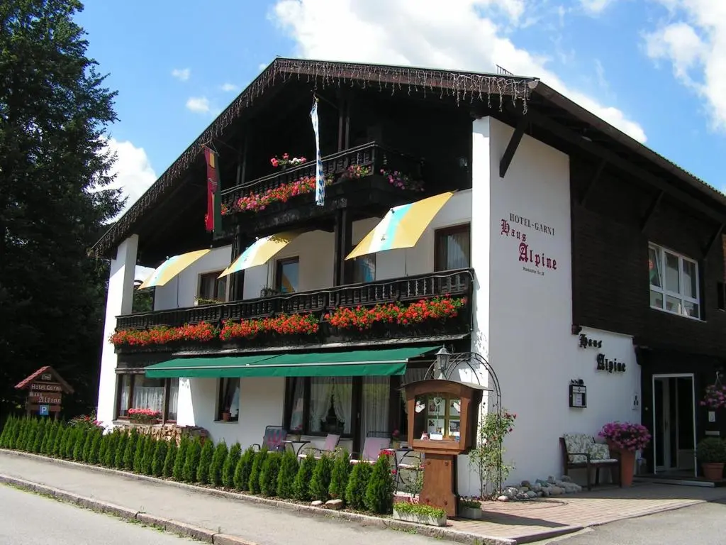 Hotel Garni Haus Alpine – Chiemgau Karte inkl