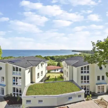 Meeresblick Residenzen FeWo 70 mit gratis Nutzung vom AHOI Erlebnisbad und Sauna
in Sellin