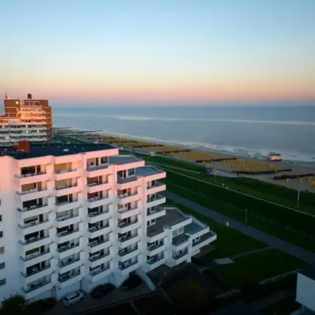Apartment im Haus Hanseatic mit Meerblick am Duhner Sandstrand