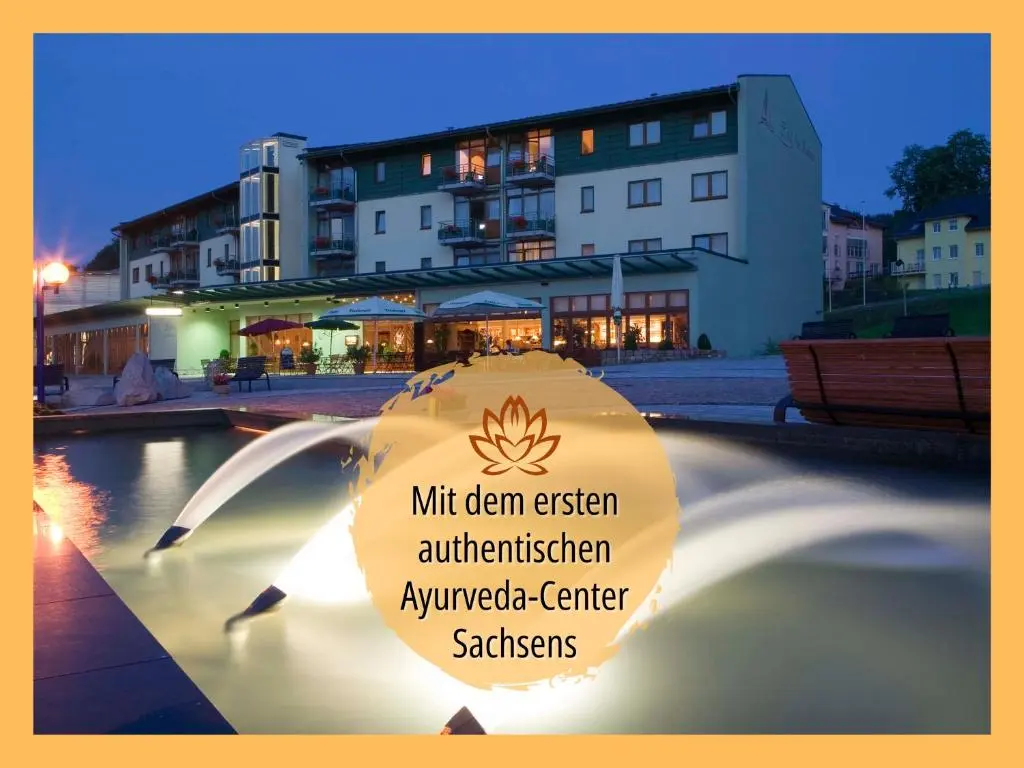Hotel Am Kurhaus mit erstem Ayurveda Center Sachsens – direkt am Gesundheitsbad
ACTINON & Kurpark
