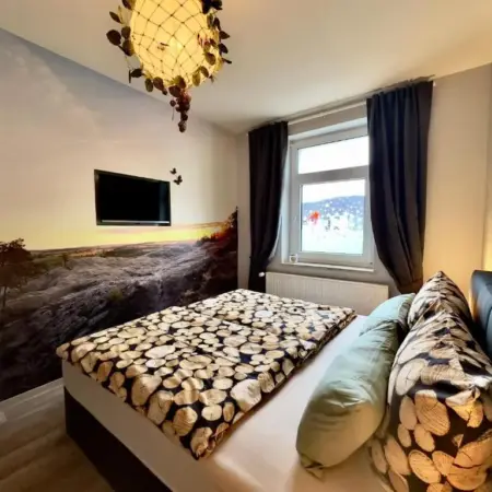Ferienwohnung Midgard im Sagenharz – Family-Apartment, 2 SZ & WLAN